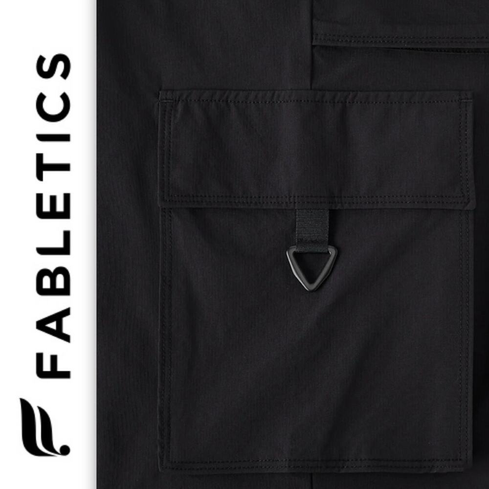 Fabletics NWT Heights Cargo Pant Utility Black Drop in Active Edit - Picture 4 of 9